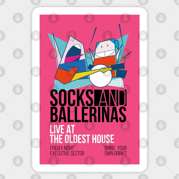 FBC - Socks and Ballerinas Sticker by DEADBUNNEH